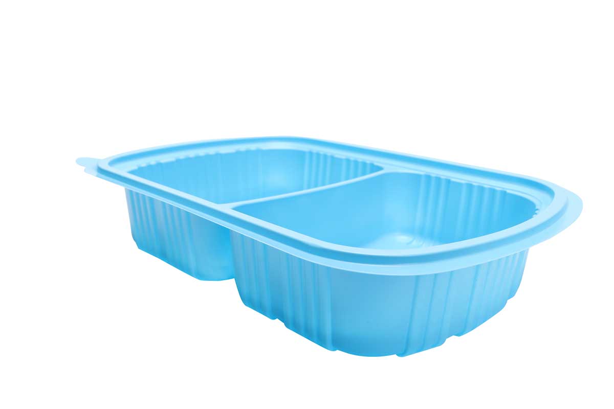 BOPS cover black oval two lattice fast food box